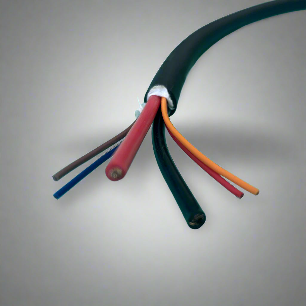 BGauss (Heavy OEM Quality) Battery Charging Cable - Chagori Male with 6 wires (CAN)