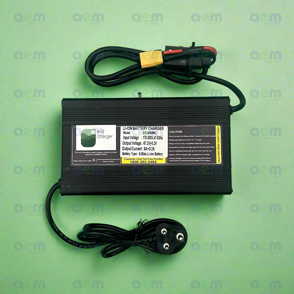 Joy e-bike 6A Lithium Battery Charger (XT90 Connector) Wolf, Nanu,  Wolf Eco, Nanu Eco