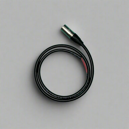 Ampere Magnus, Ampere Reo, Ampere Zeal Charging Socket with Wire - XRL 3 Pin Male with wire