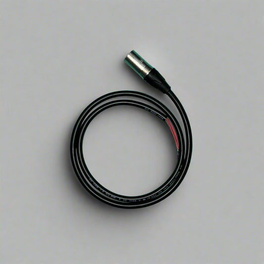 Ampere Magnus, Ampere Reo, Ampere Zeal Charging Socket with Wire - XRL 3 Pin Male with wire