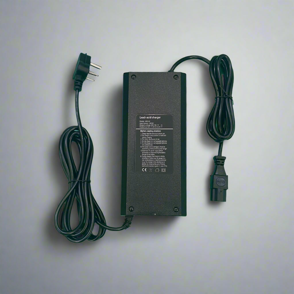 48V 4A Charger for Lead Battery | Electric Scooter Charger for 4 Battery of 12V 10AH-35AH Lead Battery
