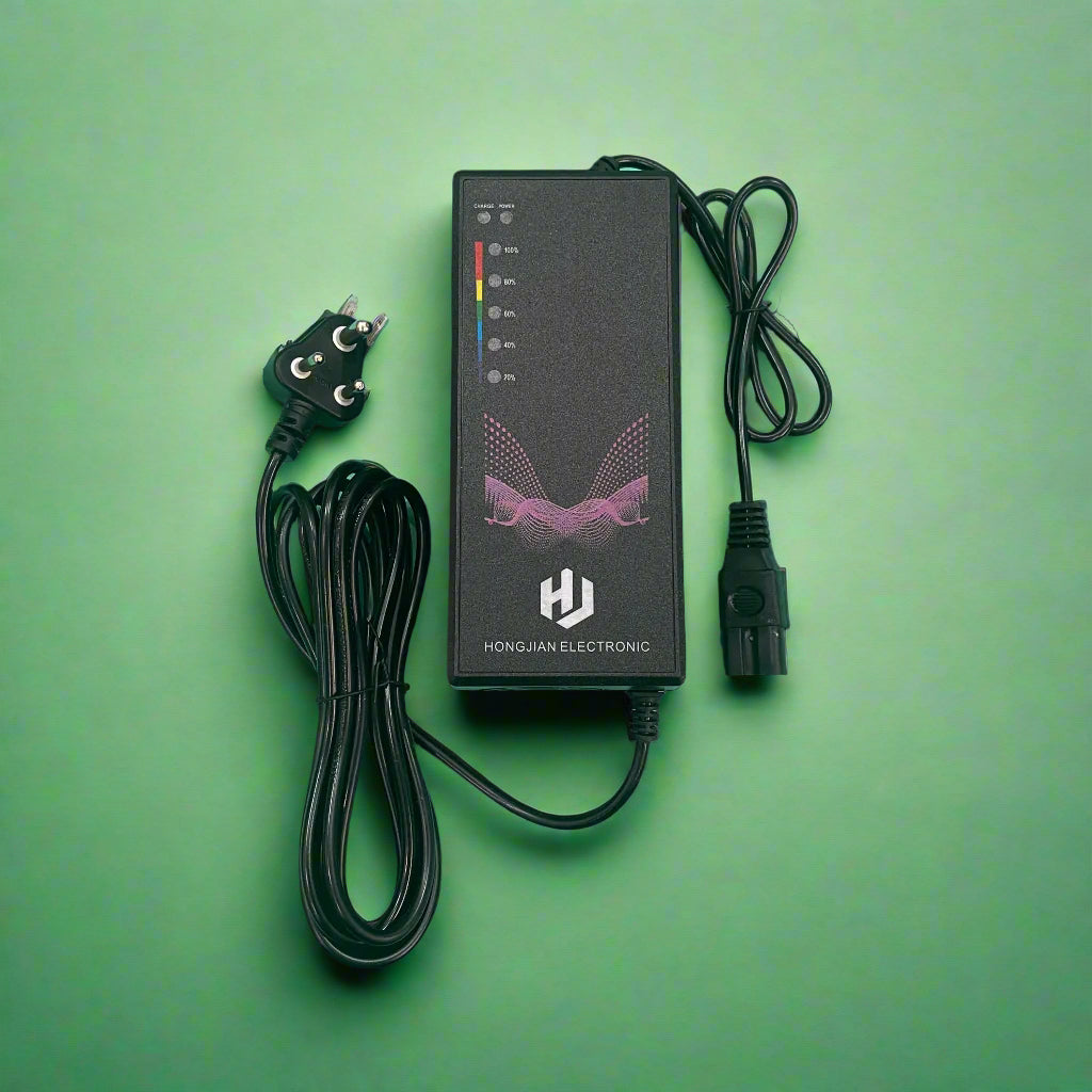 60V 4A Lead Battery Charger| Electric Scooter Charger for 5 Battery of 12V 10AH-35AH Lead Battery