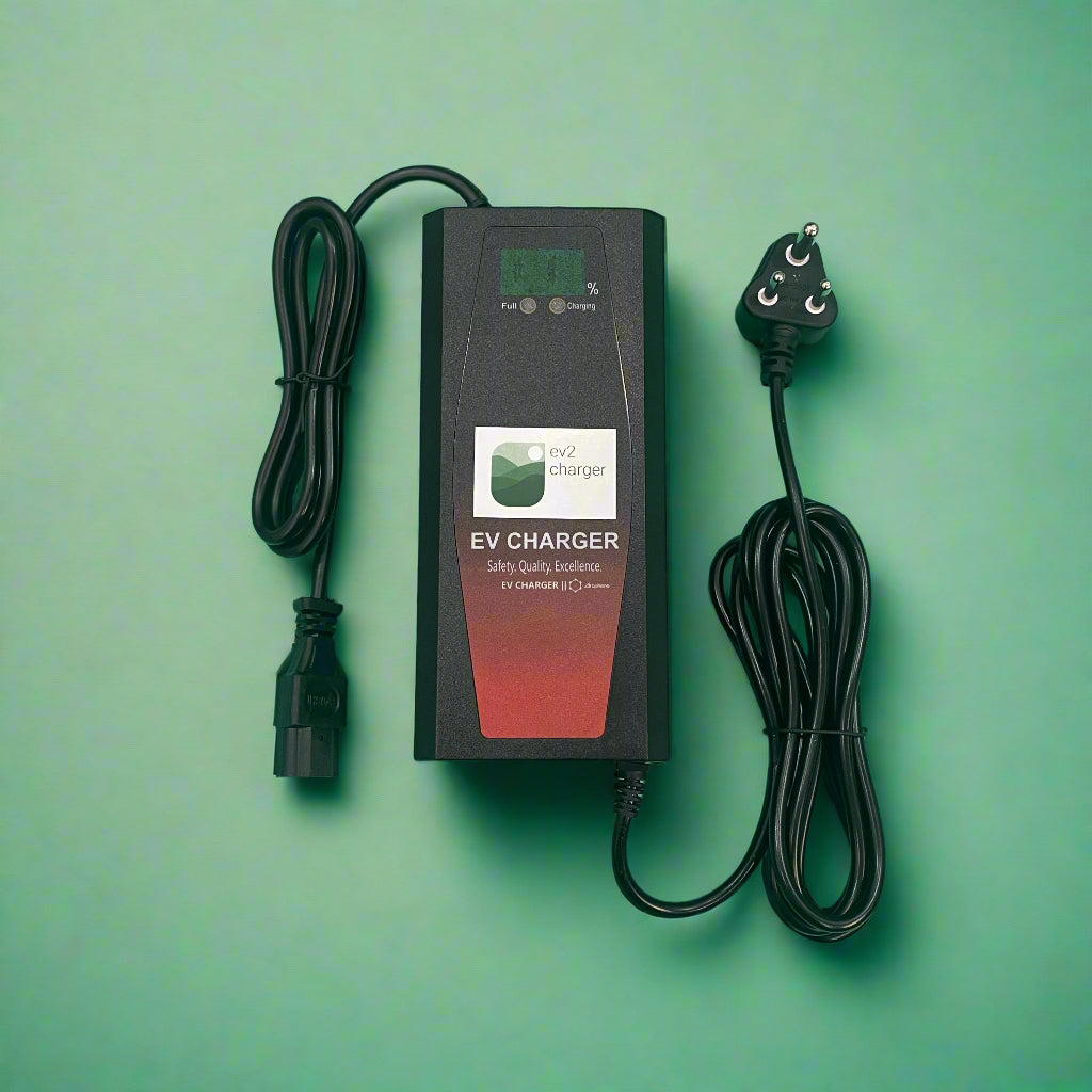 60V 4A Lead Battery Charger| Electric Scooter Charger for 5 Battery of 12V 10AH-35AH Lead Battery