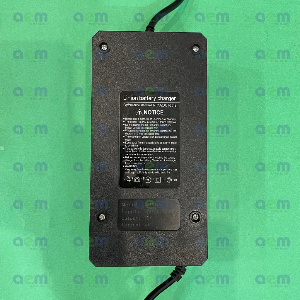 73V 6A Lithium Battery Charger