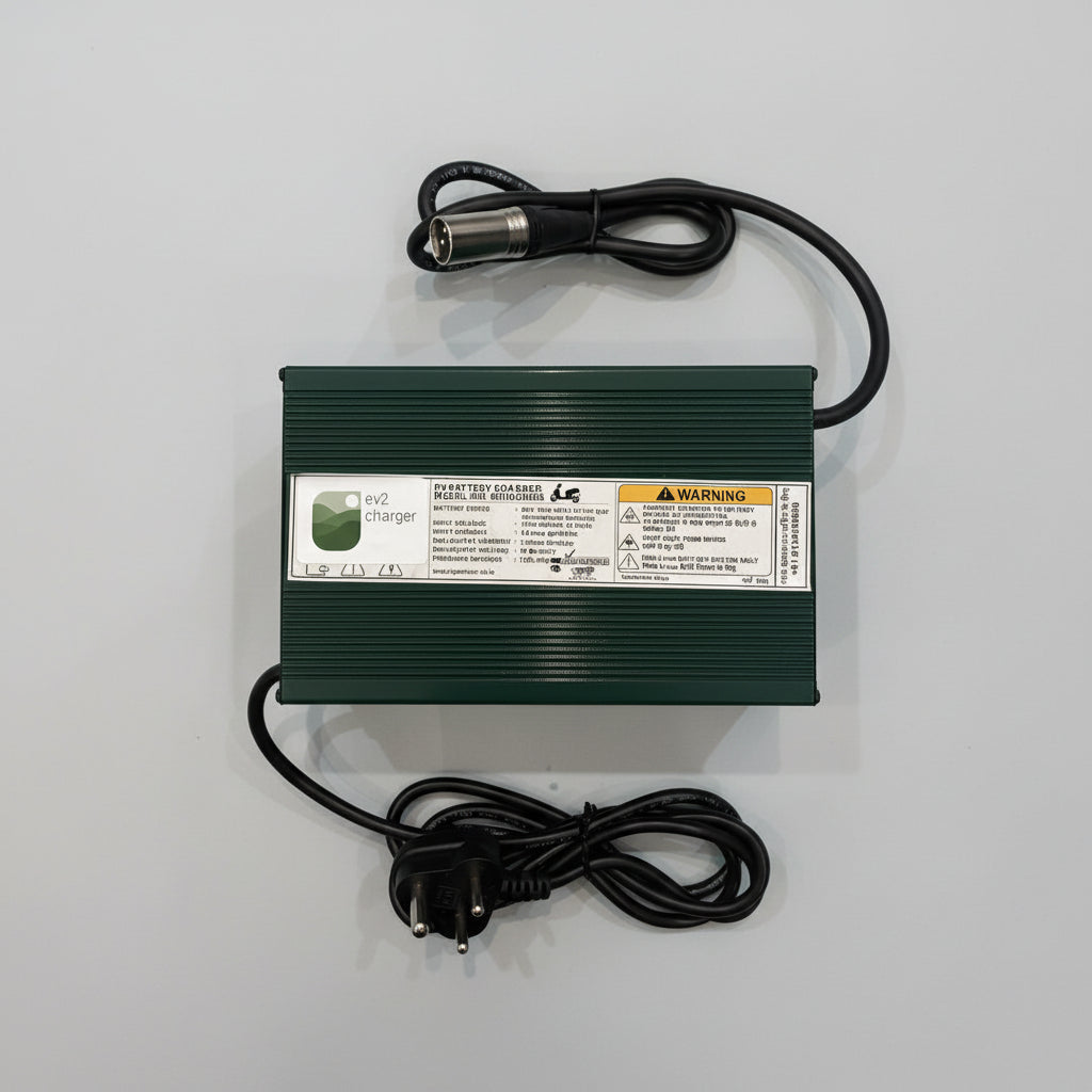 Ampere Electric Scooter Charger - 66.8V 7.5A Lithium Battery Charger - Magnus Pro, Magnus Ex, Zeal and Zeal Ex (New Improved Model STL6075MC)