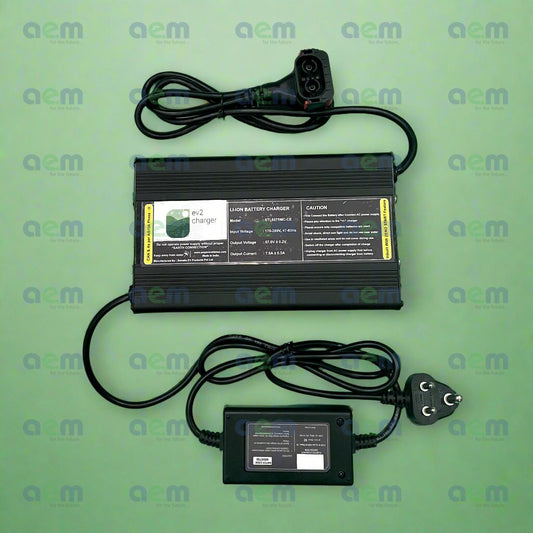 Ampere 67V 7.5A Lithium Battery Charger (CAN Protocol) - Magnus Ex and Zeal Ex (Phase 2)