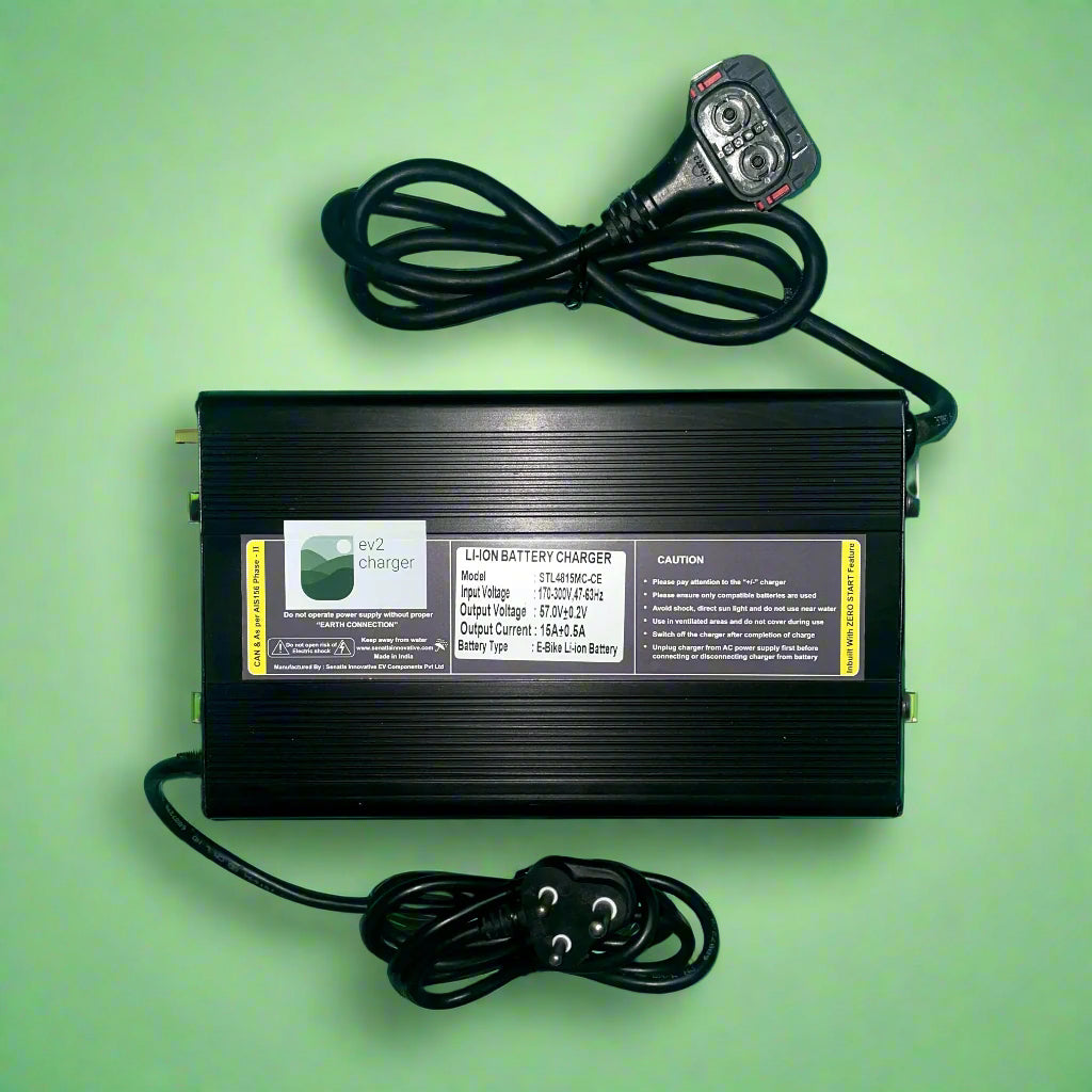 Ampere 57V 15A LFP Battery Charger (CAN Protocol) - Primus (Phase 2)