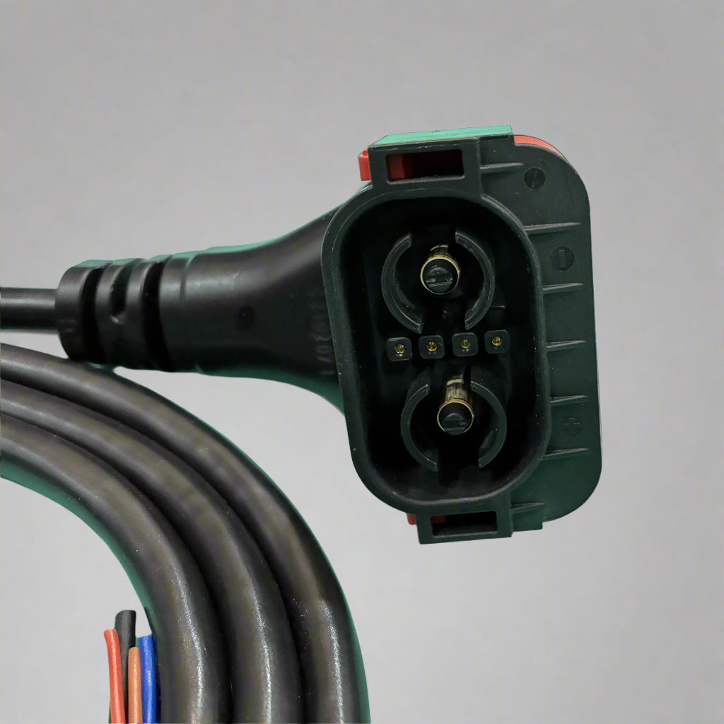 Amphenol (2 + 4) Male Connector with Charging Cable (CAN) - Ampere Magnus, Zeal, Primus, Nexus