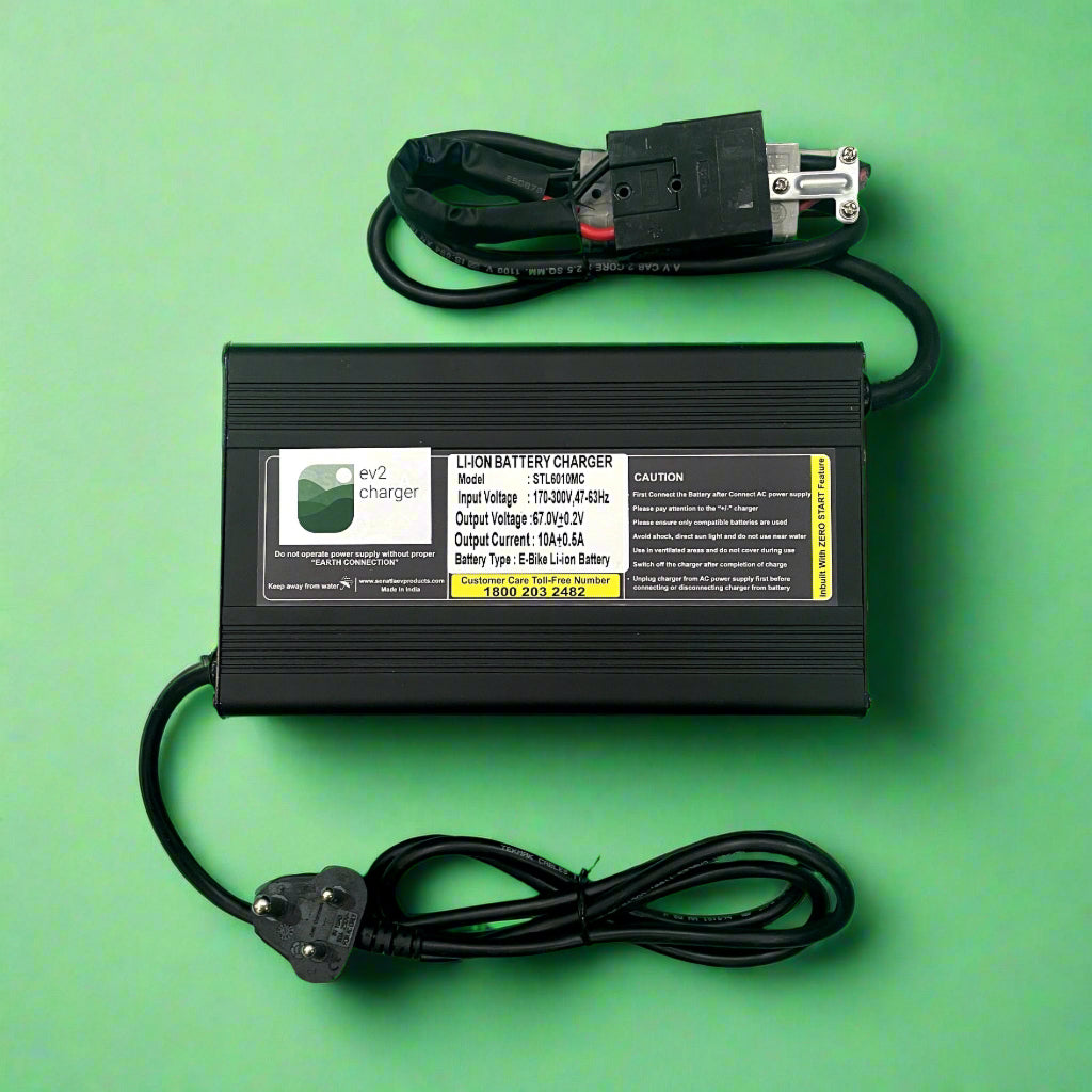 BGauss 67V 10A Lithium Battery Charger (SB75 Connector)