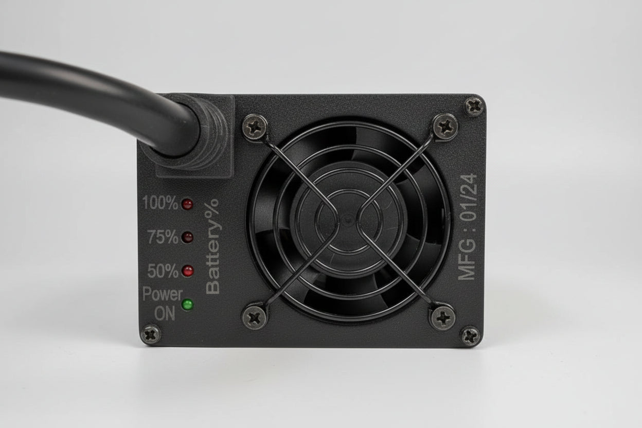 Kinetic Green Flex - 84V 10A Lithium Battery Charger (CAN Protocol) - Model A4EK840010