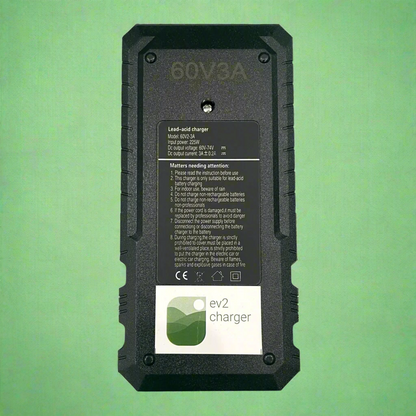 Sokudo Electric Scooter Battery Charger 60V 3A (Lead Acid) - Plus, Dhansu