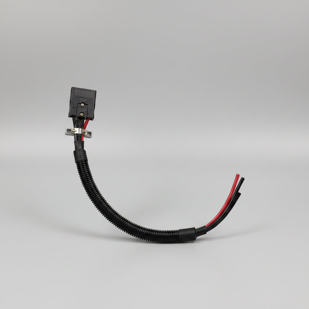 Mahindra & Piaggio L5 Complete Charging Combo Kit - Premium 10 Sq mm SB75 Charger Cable (2m) & Vehicle Charging Socket (18-Inch Cable)