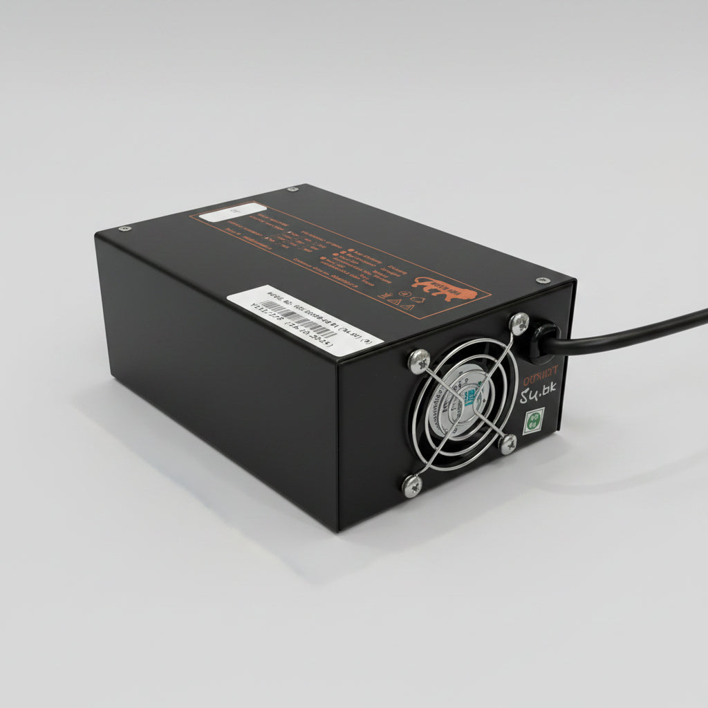 Tiranga 54.6V 6A Lithium Battery Charger - Epic, Nandi, Vyom