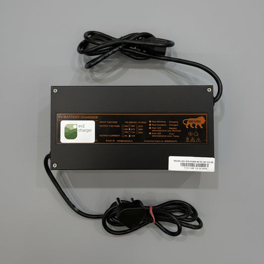 BattRE 67.2V 10A Fast Lithium Battery Charger - ONE, LOEV
