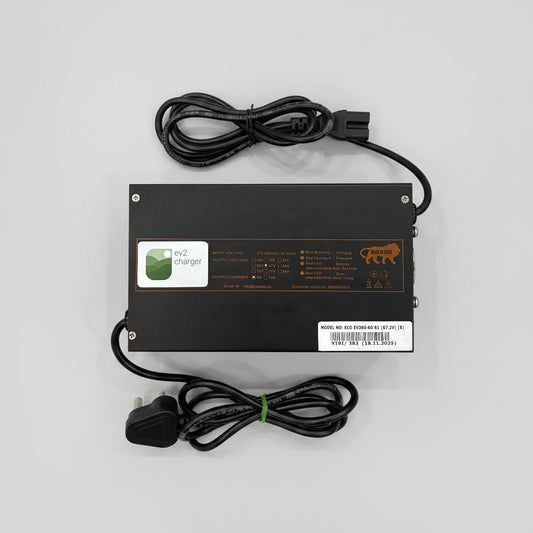 Pure EV 67.2V 6A Lithium Battery Charger - ePluto 7G, ETRANCE Neo