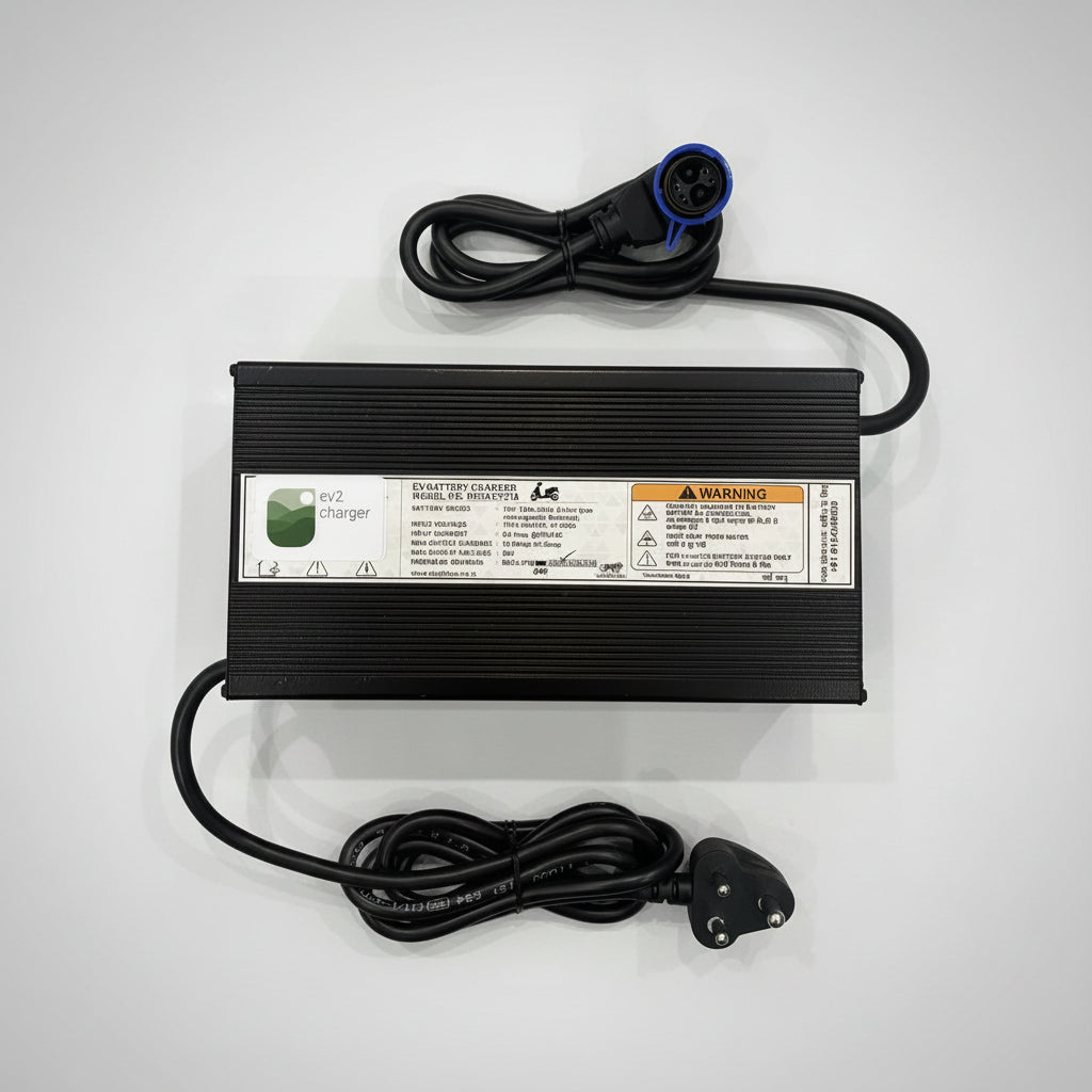 Okinawa 72V Lithium Battery Charger (84V Cut-off) (Chagori connector) - Okinawa Praisepro, Okinawa IPraise+