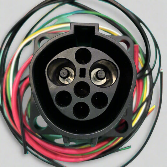 Ola Female Charging Socket with Wires - S1 X, A1 Air, S1 Pro, Roadster