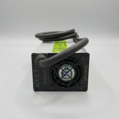 Quantum Electric Scooter Charger - 66.7V 10A Lithium Battery Charger - Model A4EK667100
