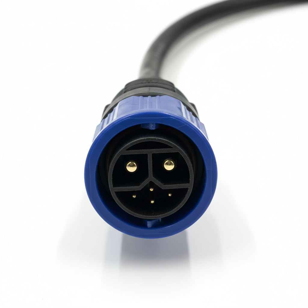 TVS iQube Charging Cable - Chagori Male CAN 6-Wire 4ft Replacement