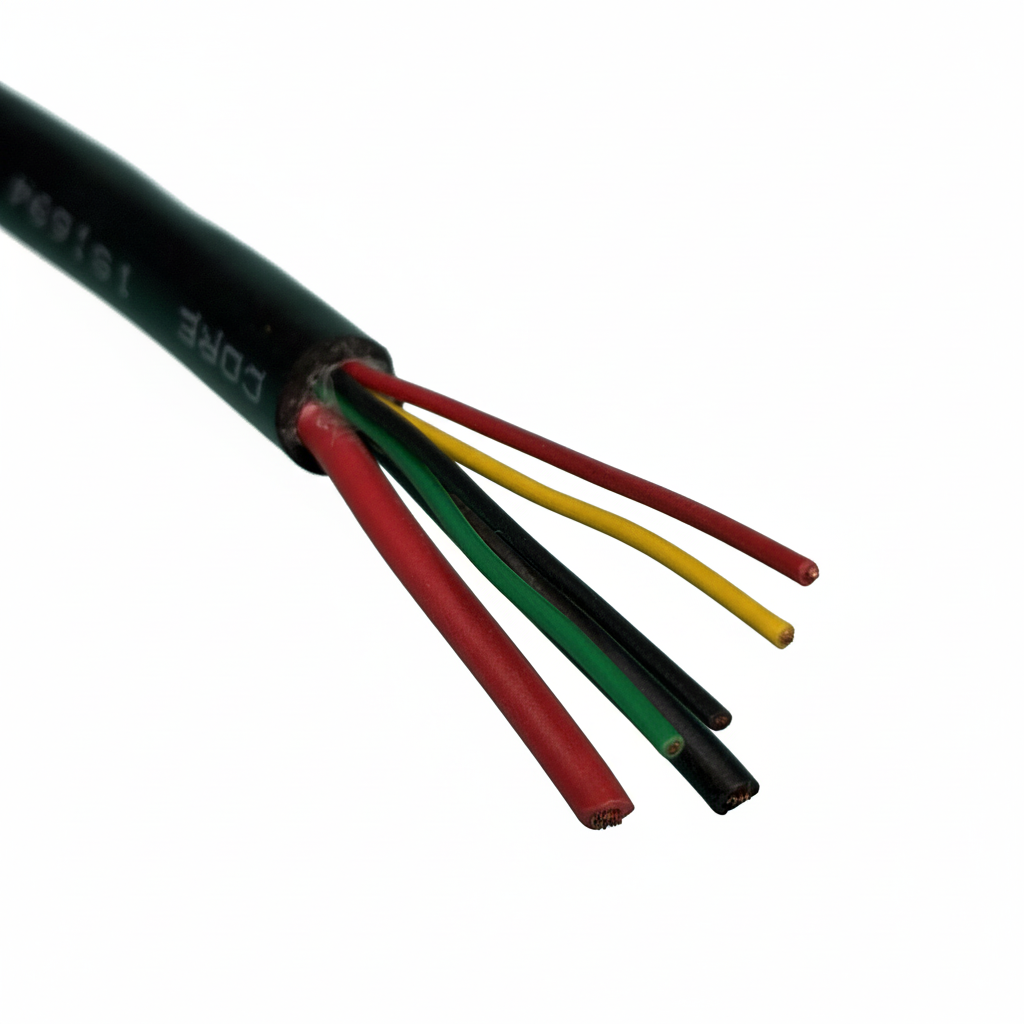 TVS iQube Charging Cable - Chagori Male CAN 6-Wire 4ft Replacement