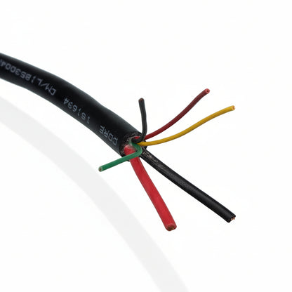 TVS iQube Charging Cable - Chagori Male CAN 6-Wire 4ft Replacement