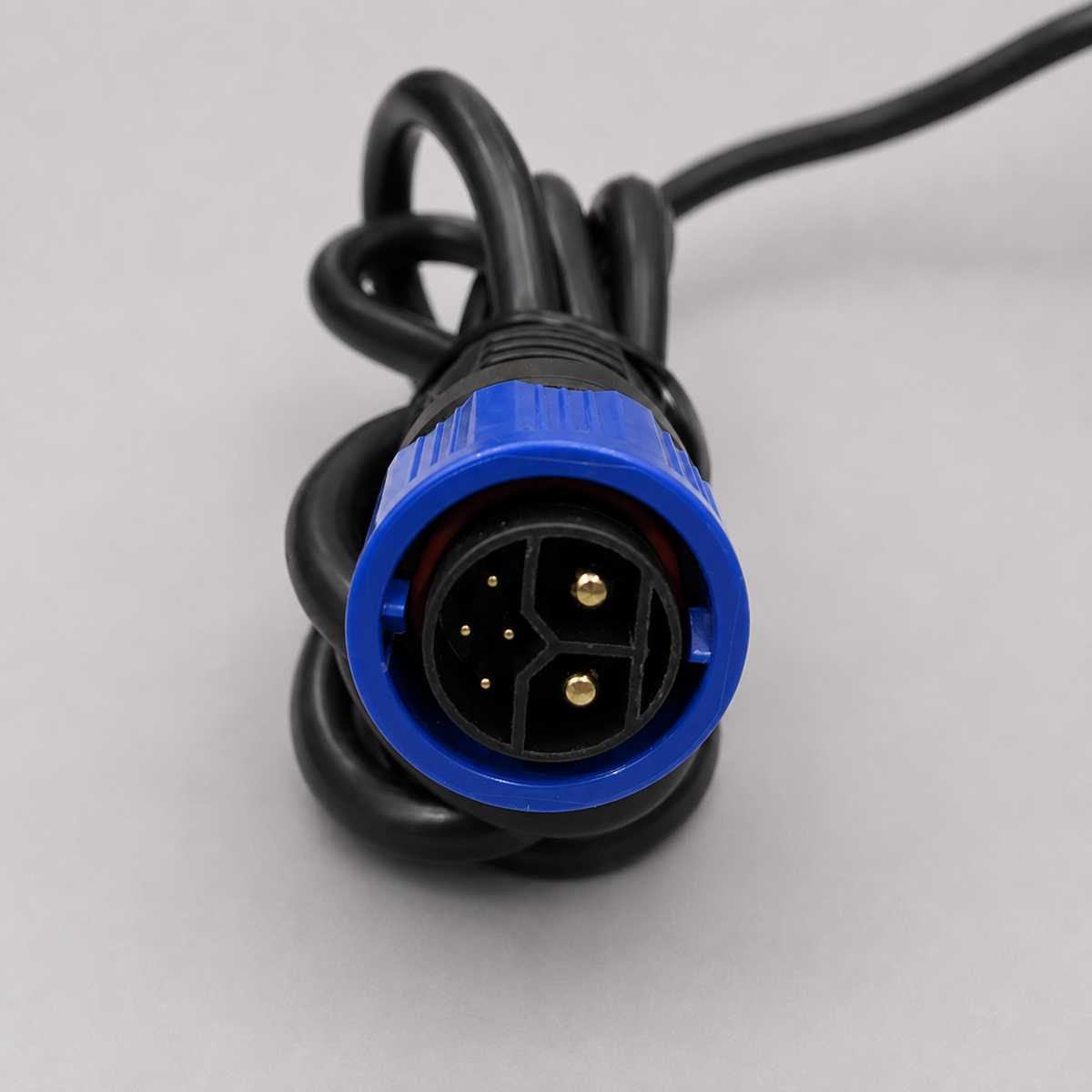 Chagori connector detail view for TVS iQube replacement charger