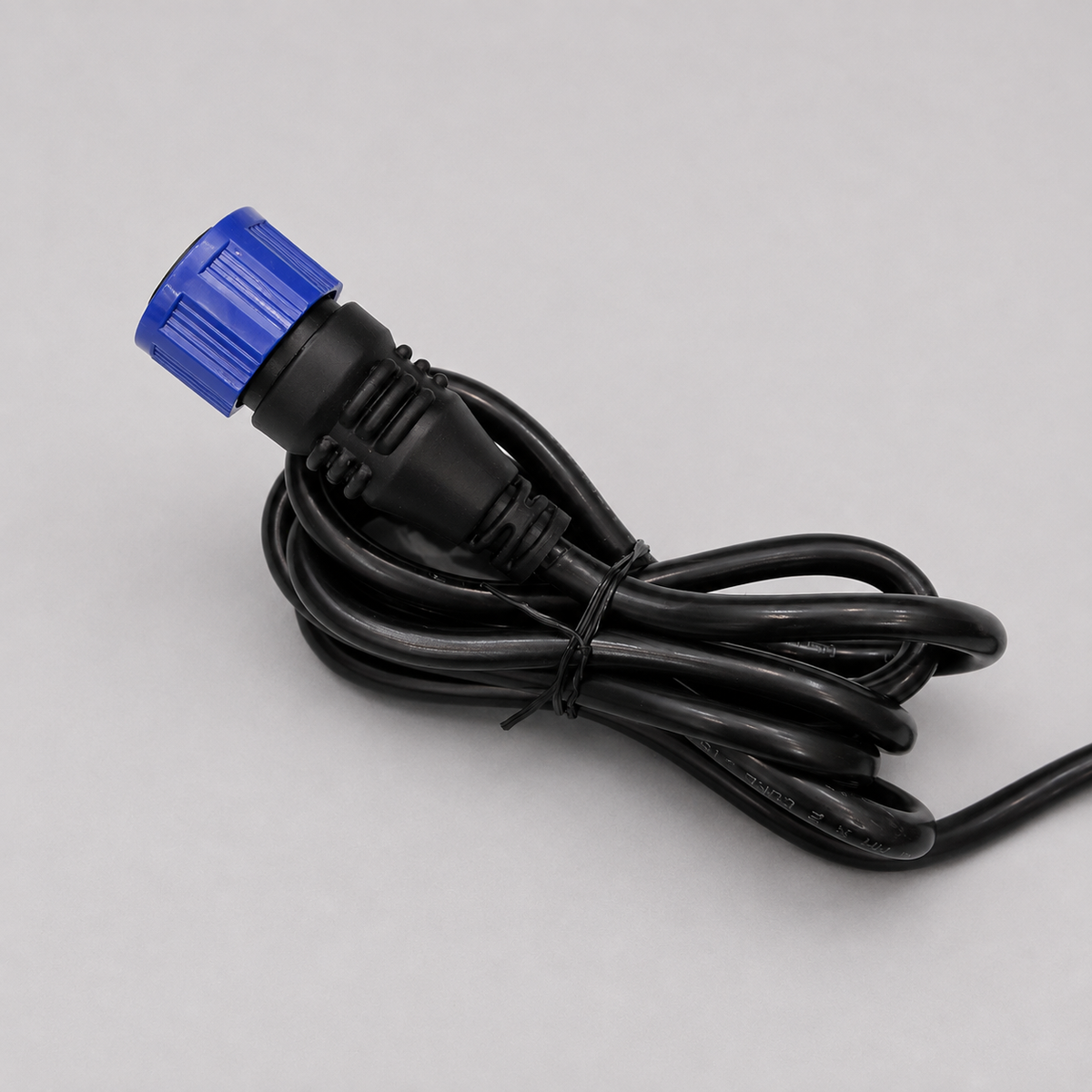 Chagori blue ring connector close-up for TVS iQube 58V 10A charger
