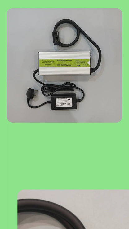 Quantum Electric Scooter Charger - 66.7V 10A Lithium Battery Charger - Model A4EK667100