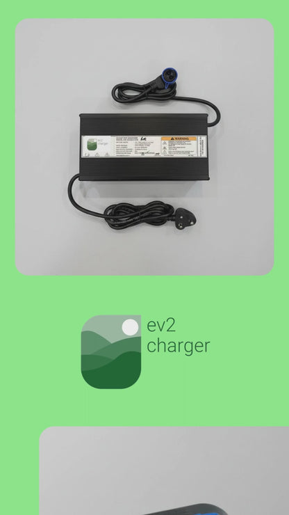 Okinawa 72V Lithium Battery Charger (84V Cut-off) (Chagori connector) - Okinawa Praisepro, Okinawa IPraise+