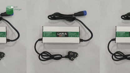 Okaya Electric Scooter Charger - 48V-90V 10A Lithium Battery Charger (CAN Protocol) - Model OLBC1KWCAN